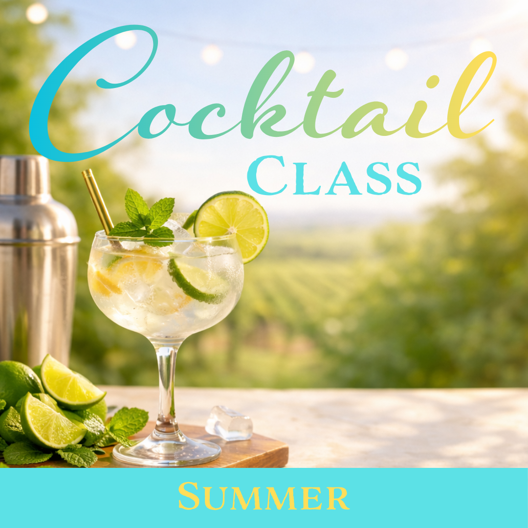 Summer Cocktail Class  - June 18, 2026